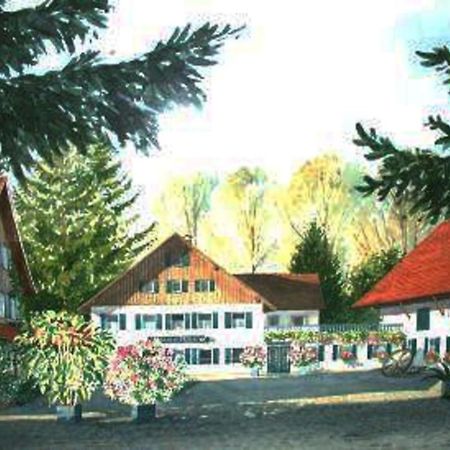 Hotel "Untere Muehle" Schwabmuhlhausen Eksteriør billede
